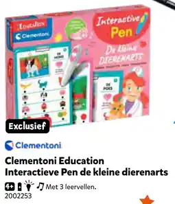 Intertoys Clementoni Education Interactieve Pen de kleine dierenarts aanbieding