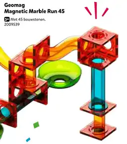 Intertoys Geomag Magnetic Marble Run 45 aanbieding