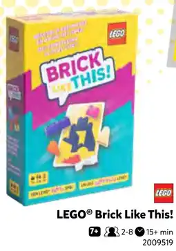 Intertoys Lego brick like this aanbieding