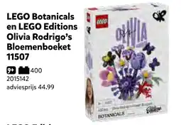 Intertoys lego botanicals en lego editions olivia rodrigo's bloemenboeket aanbieding