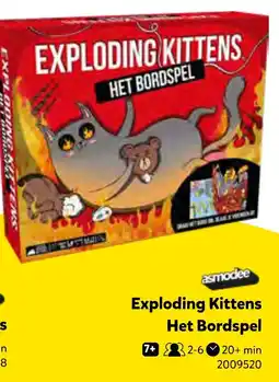 Intertoys Exploding Kittens Het Bordspel aanbieding