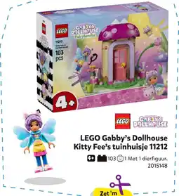 Intertoys LEGO Gabby's Dollhouse Kitty Fee's tuinhuisje 11212 aanbieding