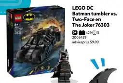Intertoys LEGO DC Batman tumbler vs. Two-Face en The Joker 76303 aanbieding