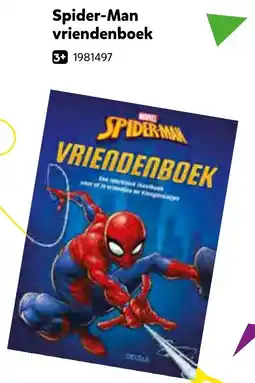 Intertoys Spider-man vriendenboek aanbieding
