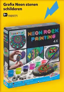 Intertoys Grafix neon stenen schilderen aanbieding