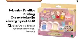 Intertoys Sylvanian Families Drieling Chocoladekonijn verzorgingsset 5532 aanbieding