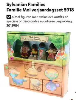 Intertoys Sylvanian Families Familie Mol verjaardagsset 5918 aanbieding