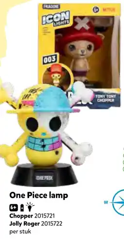 Intertoys One Piece lamp aanbieding