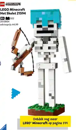 Intertoys lego minecraft het skelet aanbieding