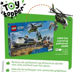 Intertoys lego city overval op politietrain aanbieding