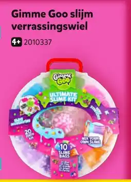 Intertoys Gimme Goo slijm verrassingswiel aanbieding