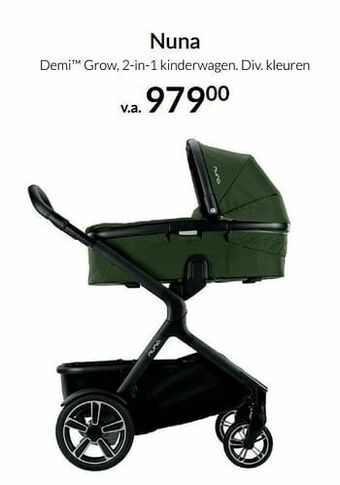 BabyPark Nuna demi grow, 2-in-1 kinderwagen aanbieding