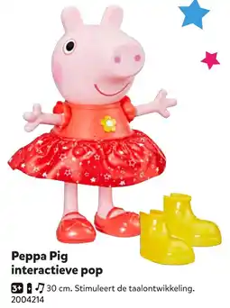 Intertoys Peppa Pig interactivie pop aanbieding