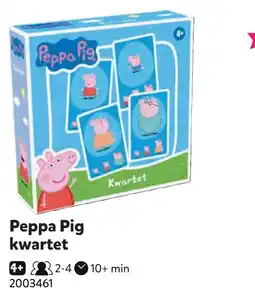 Intertoys Peppa Pig kwartet aanbieding