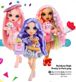 Intertoys Rainbow High Pretty in Paris pop aanbieding