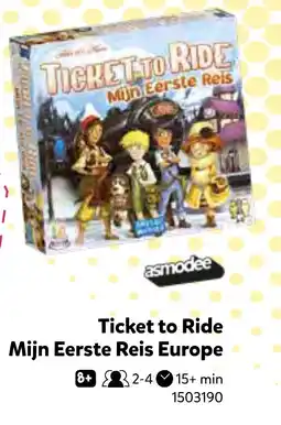 Intertoys Ticket to Ride Mijn Eerste Reis Europe aanbieding