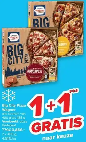 Carrefour Pizza budapest aanbieding