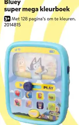 Intertoys Bluey super mega kleurboek aanbieding