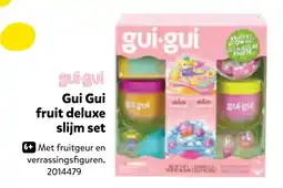 Intertoys Gui Gui fruit deluxe slijm set aanbieding