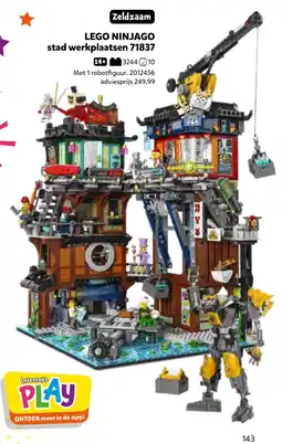 Intertoys lego ninjago stad werkplaatsen 71837 aanbieding