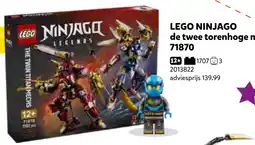 Intertoys lego ninjago de twee torenhoge mechs aanbieding