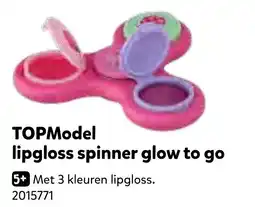 Intertoys Top model lipgloss spinner glow to go aanbieding