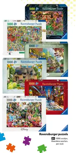 Intertoys Ravensburger puzzels aanbieding