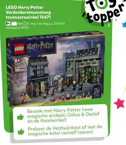 Intertoys lego harry potter verdonkeremaansteeg tovenaarswinkel 76471 aanbieding