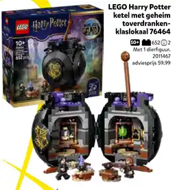 Intertoys lego harry potter ketel met geheim toverdranken-klaslokaal aanbieding