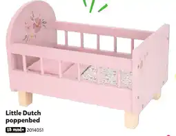 Intertoys Little Dutch poppenbed aanbieding