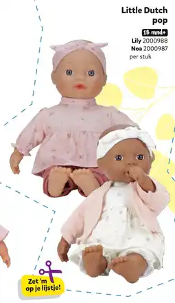 Intertoys Little Dutch pop aanbieding