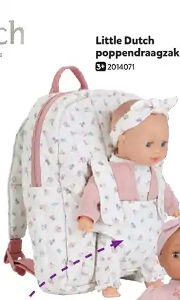 Intertoys Little Dutch poppendraagzak aanbieding