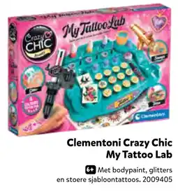 Intertoys Clementoni Crazy Chic My Tattoo Lab aanbieding