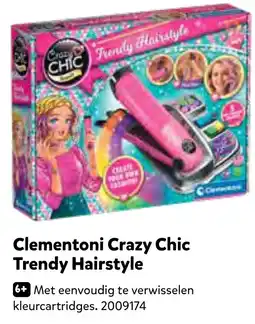 Intertoys Clementoni crazy chic trendy hairstyle aanbieding
