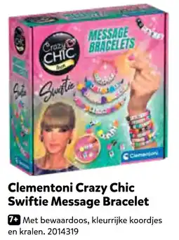 Intertoys Clementoni crazy chic swiftie message bracelet aanbieding
