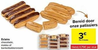 Carrefour Eclairs aanbieding