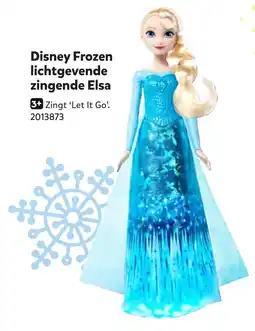 Intertoys Disney Frozen lichtgevende zingende Elsa aanbieding
