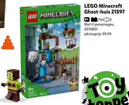 Intertoys lego minecraft ghast-huis aanbieding