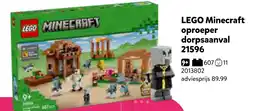 Intertoys lego minecraft oproeper dorpsaanval aanbieding