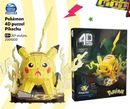 Intertoys Pokémon 4D puzzel Pikachu aanbieding