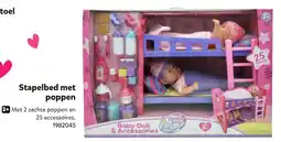 Intertoys Stapelbed met poppen aanbieding
