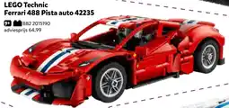 Intertoys lego technic ferrari 488 pista auto aanbieding