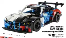 Intertoys lego technic bmw m4 gt3 evo racewagen aanbieding