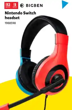 Intertoys Nintendo switch headset aanbieding