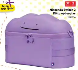 Intertoys Nintendo Switch 2 Ditto opberg tas aanbieding
