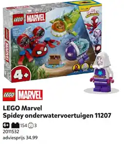 Intertoys LEGO Marvel Spidey onderwatervoertuigen 11207 aanbieding