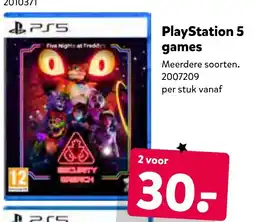 Intertoys PlayStation 5 games aanbieding