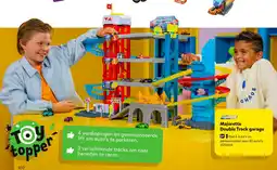 Intertoys Majorette Double Track garage aanbieding