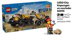 Intertoys lego city kiepwagen en voorlader aanbieding