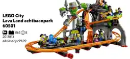 Intertoys lego city lava land achtbaanpark aanbieding